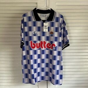 NEW Butter Goods Internationale Jersey in Blue
